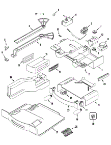 02 - Controls parts for Admiral Refrigerator GC2327PEDW from AppliancePartsPros.com