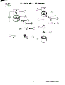 02 - End Bell Assembly parts for Jenn-Air Disposer GC431 from AppliancePartsPros.com