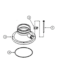 02 - Front View parts for Jenn-Air Disposer GC50 from AppliancePartsPros.com