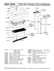 05 - Oven & Storage Door Assemblies parts for Maytag Range GCBG500 from AppliancePartsPros.com