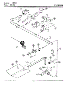 02 - Control parts for Maytag Range GCBG501 from AppliancePartsPros.com