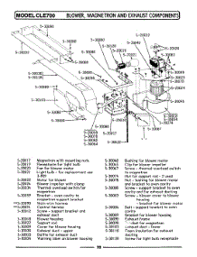 09 - Microwave Blower & Exhaust Components parts for Maytag Range GCLE700 from AppliancePartsPros.com