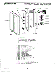 04 - Control Panel & Components parts for Maytag Range GCLG601 from AppliancePartsPros.com