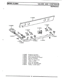 10 - Valves & Controls parts for Maytag Range GCLG601 from AppliancePartsPros.com