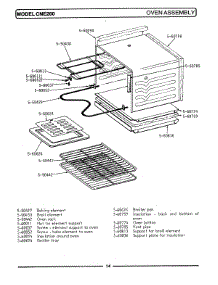 04 - Oven Assembly parts for Maytag Range GCNE200 from AppliancePartsPros.com