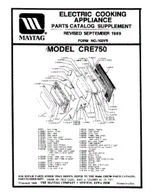 02 - Door Assembly parts for Maytag Range GCRE750 from AppliancePartsPros.com