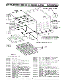 06 - Oven Assembly parts for Maytag Range GCRE750 from AppliancePartsPros.com