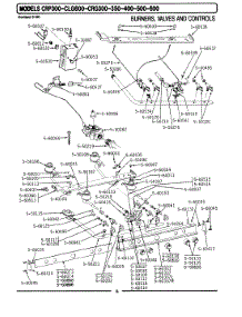 02 - Burners, Valves & Controls parts for Maytag Range GCRG400 from AppliancePartsPros.com