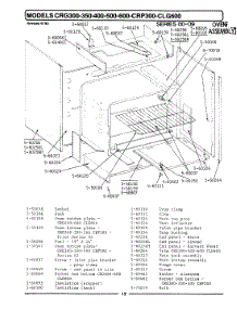 05 - Oven Assembly parts for Maytag Range GCRG600 from AppliancePartsPros.com