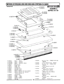 02 - Drawer Assembly parts for Maytag Range GCRG601 from AppliancePartsPros.com