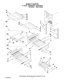 02 - Shelf Parts parts for Maytag Wine Cooler JUB248RBRS01 from AppliancePartsPros.com