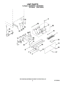 04 - Unit Parts parts for Maytag Wine Cooler JUB248RBRB01 from AppliancePartsPros.com