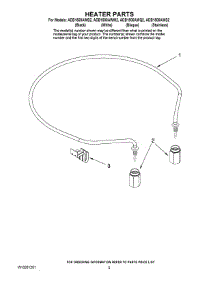05 - Heater Parts parts for Maytag Dishwasher ADB1500AWB2 from AppliancePartsPros.com
