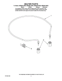 05 - Heater Parts parts for Maytag Dishwasher MDB4651AWW2 from AppliancePartsPros.com