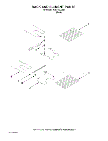 06 - Rack And Element Parts parts for Maytag Range MER6755AAB24 from AppliancePartsPros.com