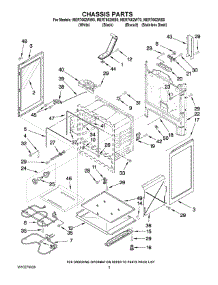 03 - Chassis Parts parts for Maytag Range MER7662WW0 from AppliancePartsPros.com