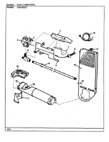 04 - Gas Carrying (Original) parts for Maytag Dryer GDGM253A from AppliancePartsPros.com