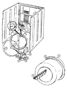 10 - Tumbler (Rev. A) parts for Maytag Dryer GDGM253W from AppliancePartsPros.com