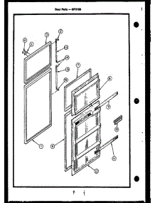 02 - Page 1 parts for Amana Refrigerator GFD150 from AppliancePartsPros.com