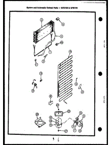 03 - System And Automatic Defrost Parts parts for Amana Refrigerator GFD170 from AppliancePartsPros.com