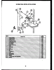 02 - Ice Maker Parts parts for Amana Refrigerator GFD200 from AppliancePartsPros.com