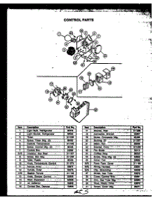 02 - Control Parts parts for Amana Refrigerator GFD240-1L2 / GFD24001L 2 from AppliancePartsPros.com