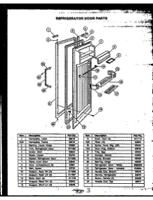 08 - Ref Door Parts parts for Amana Refrigerator GFD240-1L2 / GFD24001L 2 from AppliancePartsPros.com