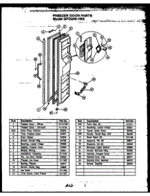 06 - Page 1 parts for Amana Refrigerator GFD240-1W3 / GFD24001W 3 from AppliancePartsPros.com