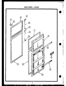 02 - Page 4 parts for Amana Refrigerator GFS140 from AppliancePartsPros.com