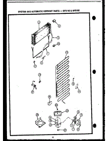 03 - System And Automatic Defrost Parts parts for Amana Refrigerator GFS160 from AppliancePartsPros.com