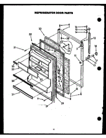 05 - Ref Door Parts parts for Amana Refrigerator GFS165/MN01 from AppliancePartsPros.com