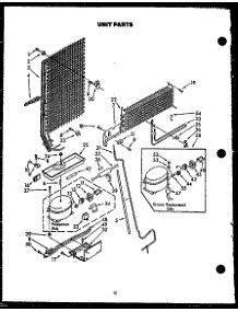 07 - Unit Parts parts for Amana Refrigerator GFS165/MN10 from AppliancePartsPros.com