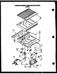 03 - Compartment Separator Parts parts for Amana Refrigerator GFS207/MN00 from AppliancePartsPros.com