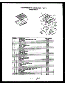 02 - Compartment Separator Parts parts for Amana Refrigerator GFS207MN01 / GFS207MN0 1 from AppliancePartsPros.com