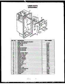 04 - Page 1 parts for Amana Refrigerator GFS207MN01 / GFS207MN0 1 from AppliancePartsPros.com