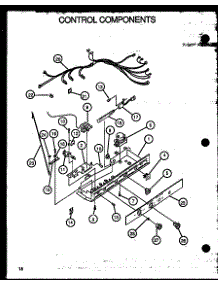 02 - Control Components parts for Amana Refrigerator GFS228-1L00 / GFS22801L00 from AppliancePartsPros.com