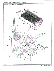 06 - Unit Compartment & System parts for Admiral Refrigerator GNT15M42L / BF03A from AppliancePartsPros.com