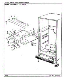 03 - Fresh Food Compartment parts for Admiral Refrigerator GNT15M4XA / CF08A from AppliancePartsPros.com