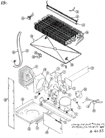 04 - Unit Compartment & System parts for Admiral Refrigerator GNT17M4XH / CF23A from AppliancePartsPros.com