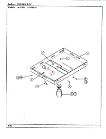 02 - Burner Box parts for Jenn-Air Grill GO206 from AppliancePartsPros.com