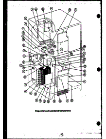 06 - Evap And Associated Components parts for Amana Refrigerator GRH1221W from AppliancePartsPros.com