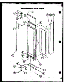 11 - Ref Door Parts parts for Amana Refrigerator GRH220-1D / GRH22001D from AppliancePartsPros.com