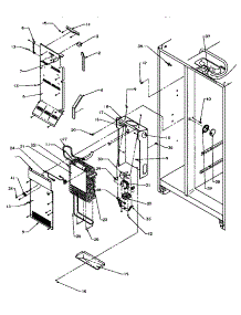 04 - Evap And Air Handling parts for Amana Refrigerator GRH2402SW / P1168104W W from AppliancePartsPros.com