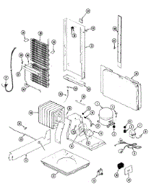07 - Unit Compartment & System parts for Admiral Refrigerator GS20X83V from AppliancePartsPros.com