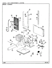 06 - Unit Compartment & System parts for Admiral Refrigerator GS20X83V / DP05A from AppliancePartsPros.com