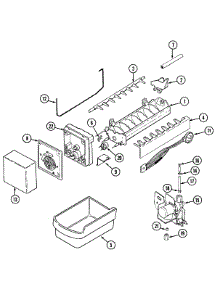07 - Optional Ice Maker Kit (Ice) parts for Maytag Refrigerator GS20Y8A from AppliancePartsPros.com