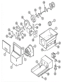 10 - Ice Bin (Rev 11) parts for Admiral Refrigerator GS2126CEDW from AppliancePartsPros.com