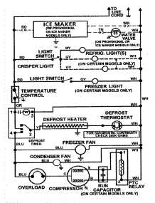 13 - Wiring Information parts for Admiral Refrigerator GS2126PADB from AppliancePartsPros.com