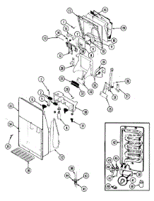 05 - Ice & Water Dispenser parts for Maytag Refrigerator GS22X8DV from AppliancePartsPros.com