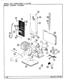 08 - Unit Compartment & System parts for Maytag Refrigerator GS22X8DV from AppliancePartsPros.com